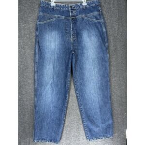 Vintage 90s Marithe Francois Girbaud Jeans Mens 40x32 Baggy Wide Leg Denim
